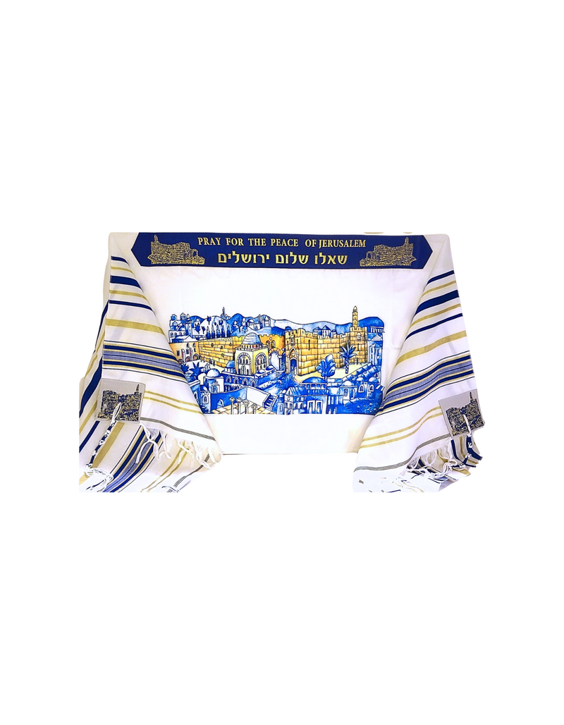 Tallit Prayer shawl- Peace of Jerusalem