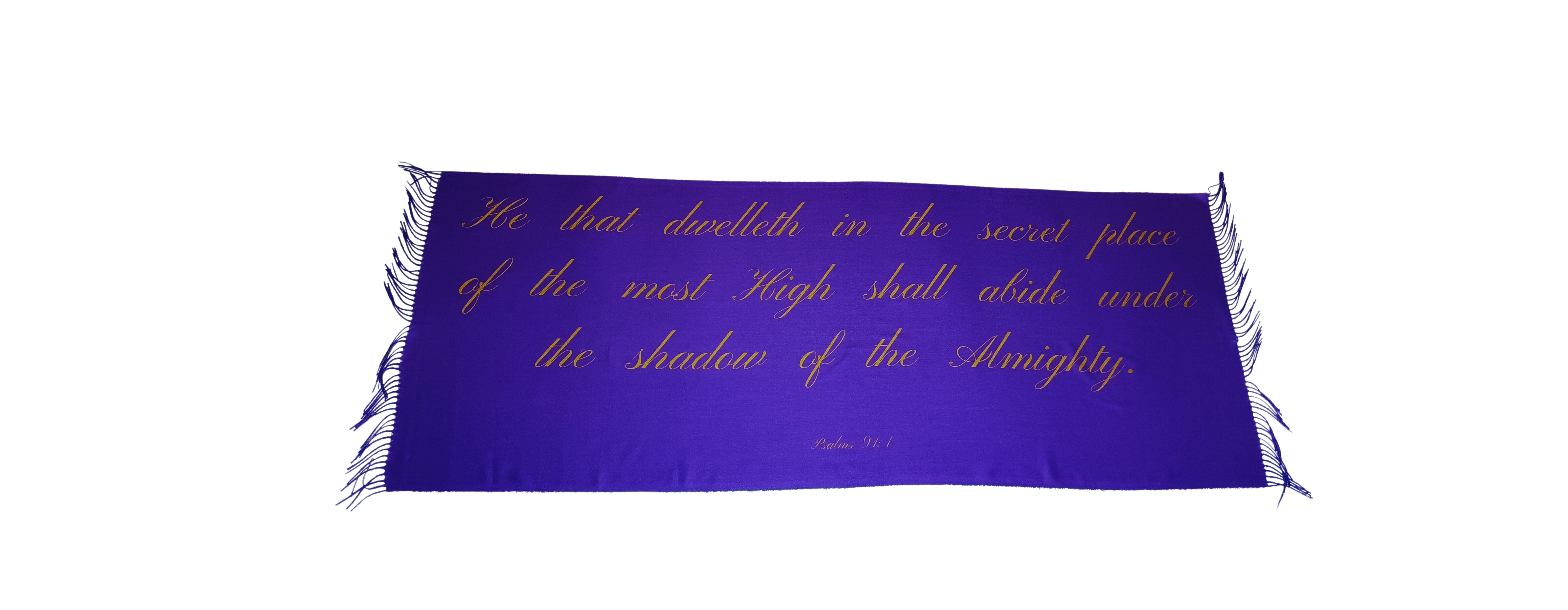 Scripture Shawl - The Secret Place