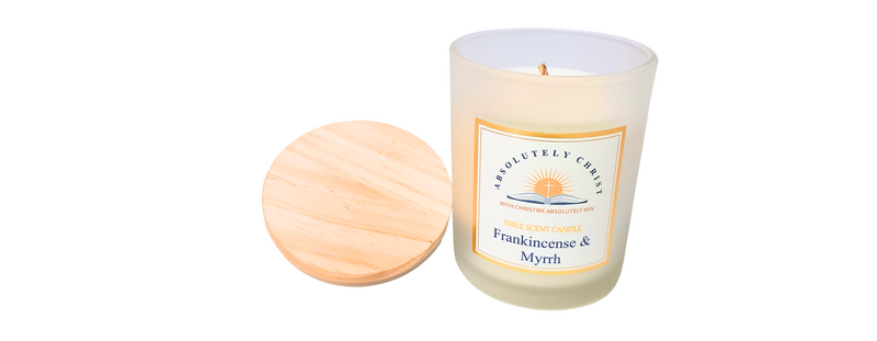 Bible Scented Candle - Frankincense and Myrrh